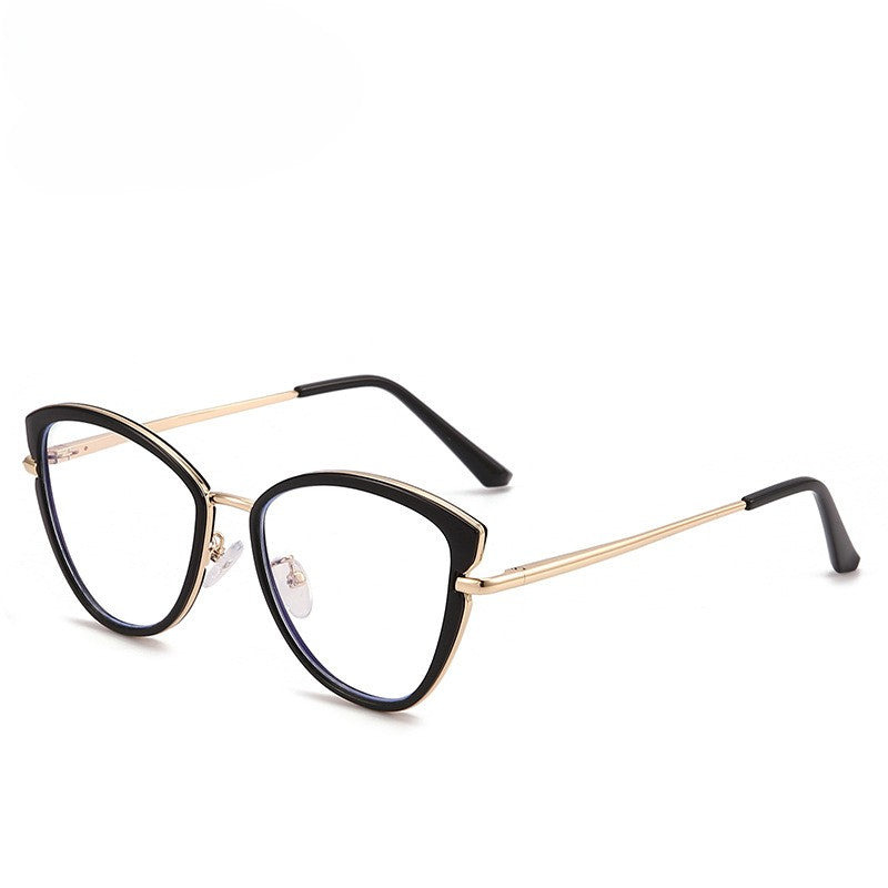 Two Tone Cat Eye Metal Frames