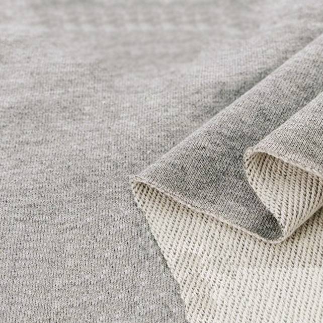 Puff Sleeve Cropped Pullover Sweatshirt - Ash - 2