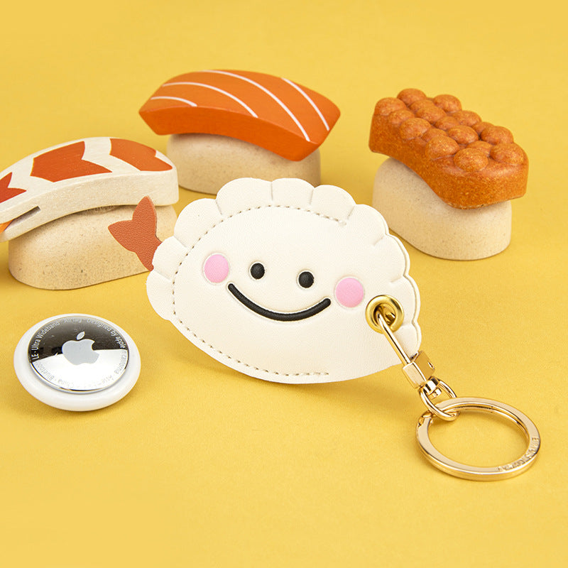 Smiling Comfort Food Keyring Charm - Dumplings - 1