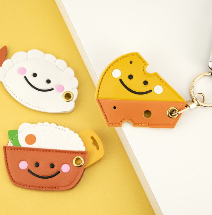 Smiling Comfort Food Keyring Charm - view 1