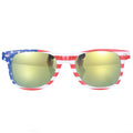 Stars And Stripes Print Party Sunglasses - White_Y