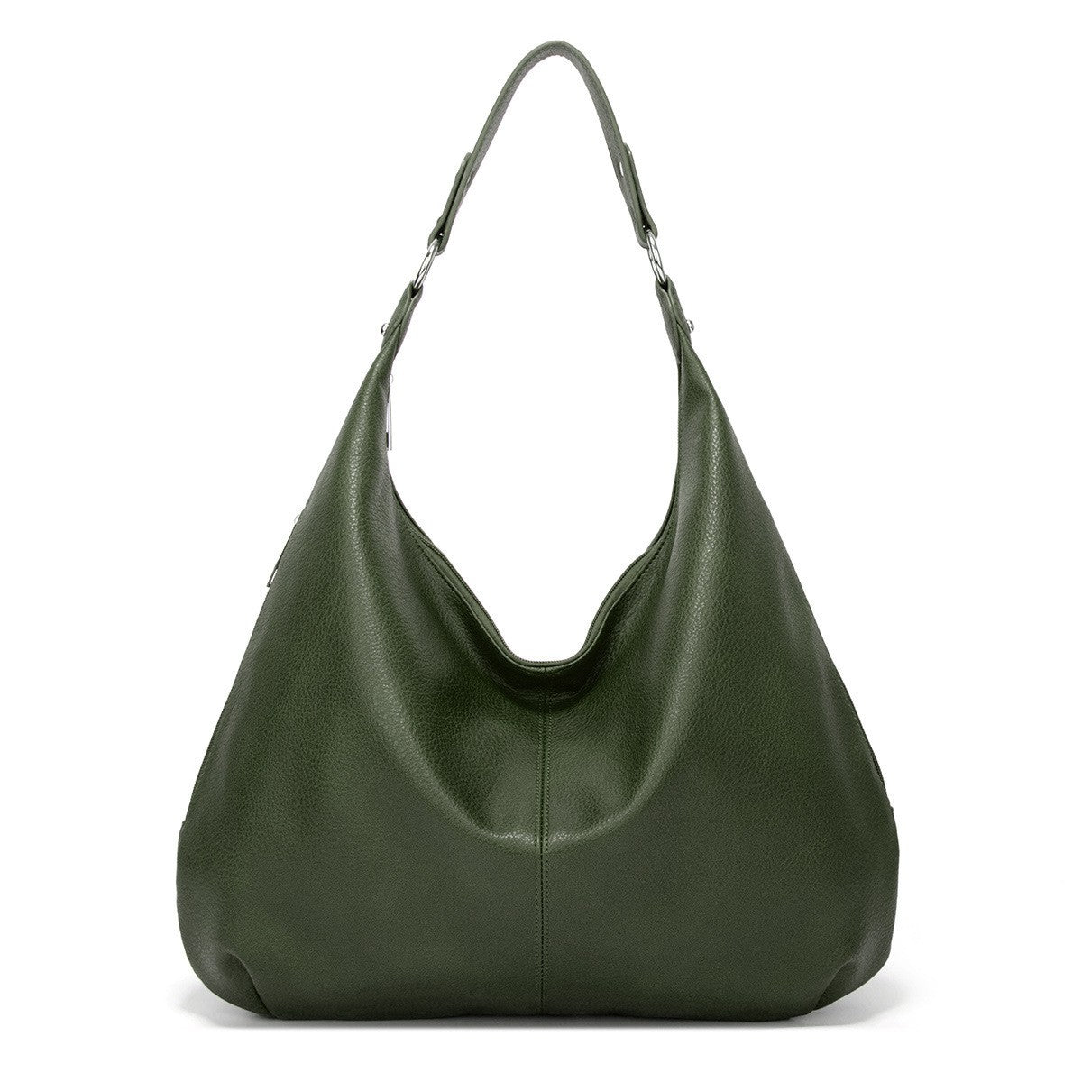 Oversized Slouchy Faux Leather Hobo Bag