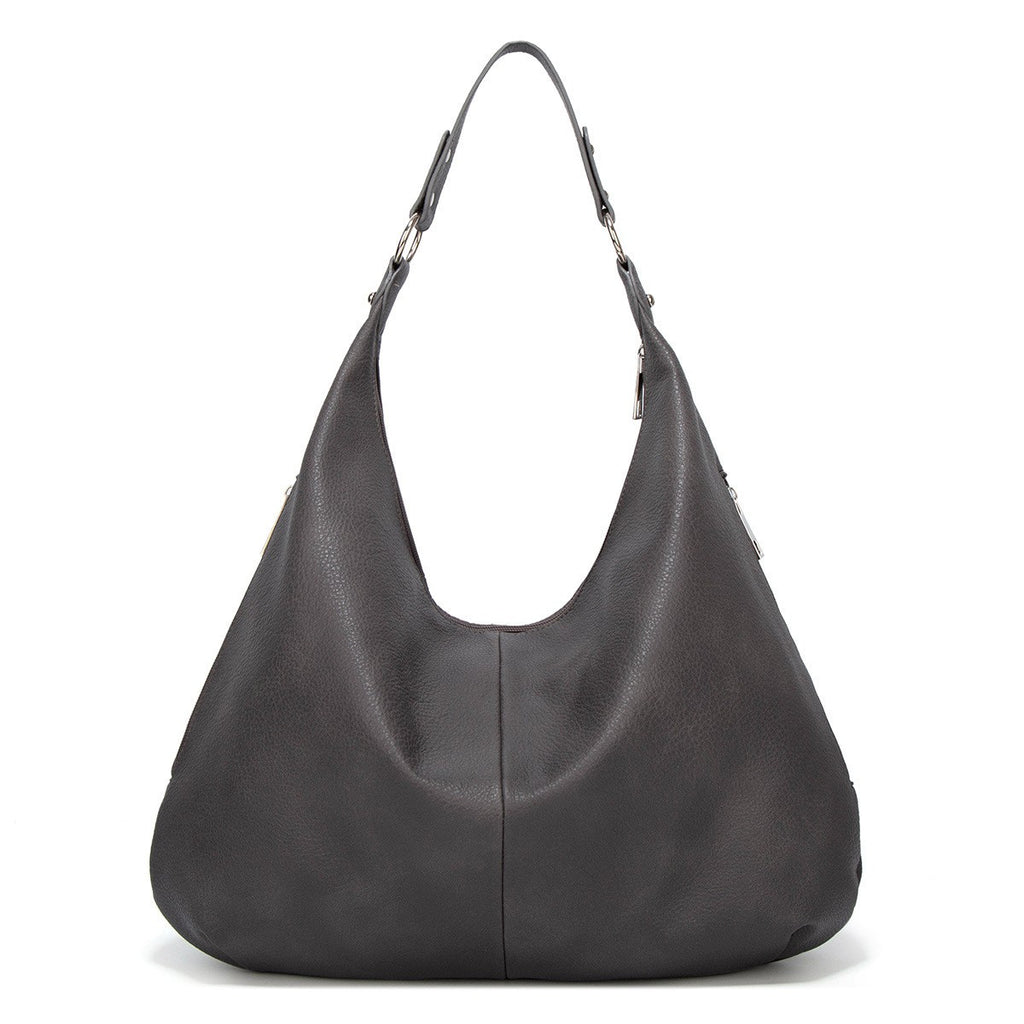 Oversized Slouchy Faux Leather Hobo Bag