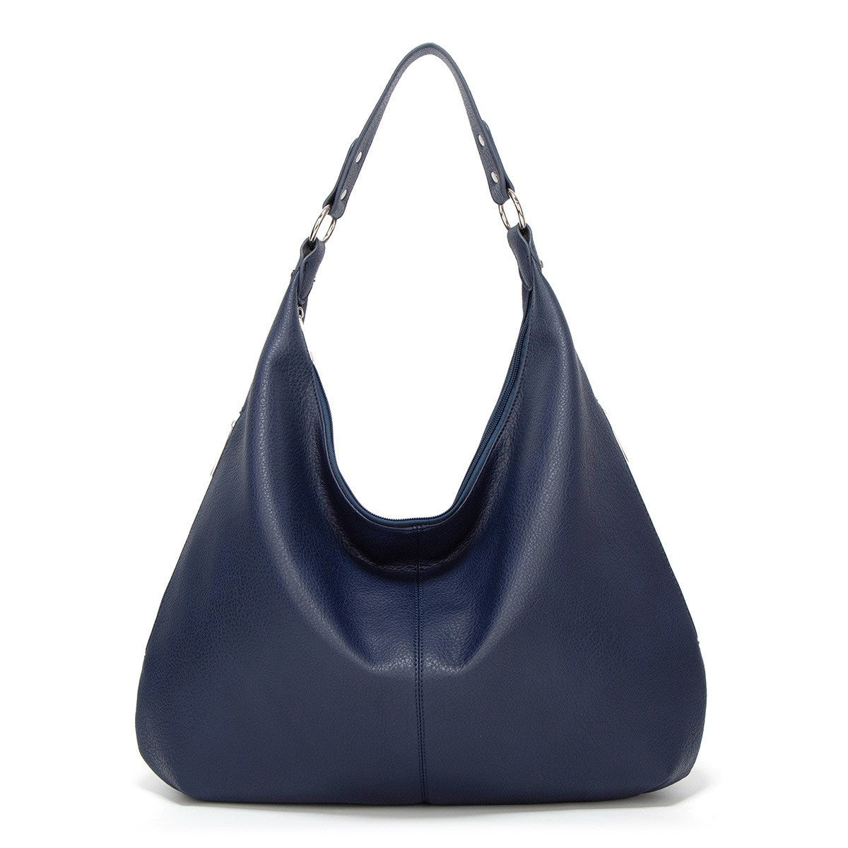 Oversized Slouchy Faux Leather Hobo Bag