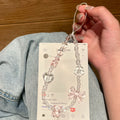 Handmade Beaded Phone Case Charm Strap - Bear