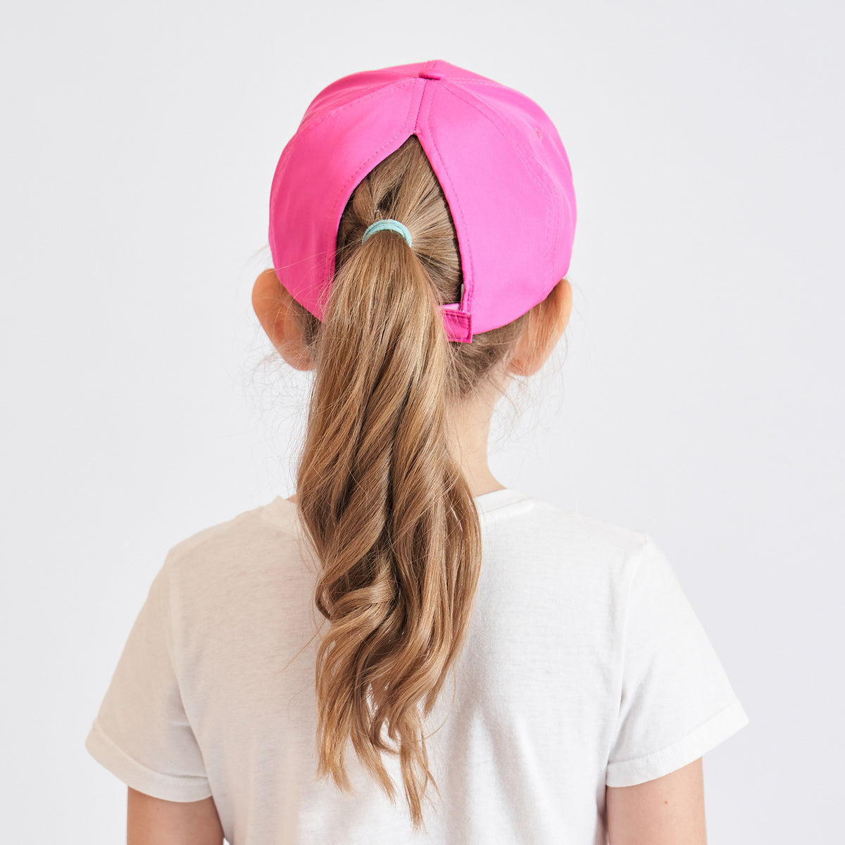 Messy Bun Baseball Cap With Ponytail Opening