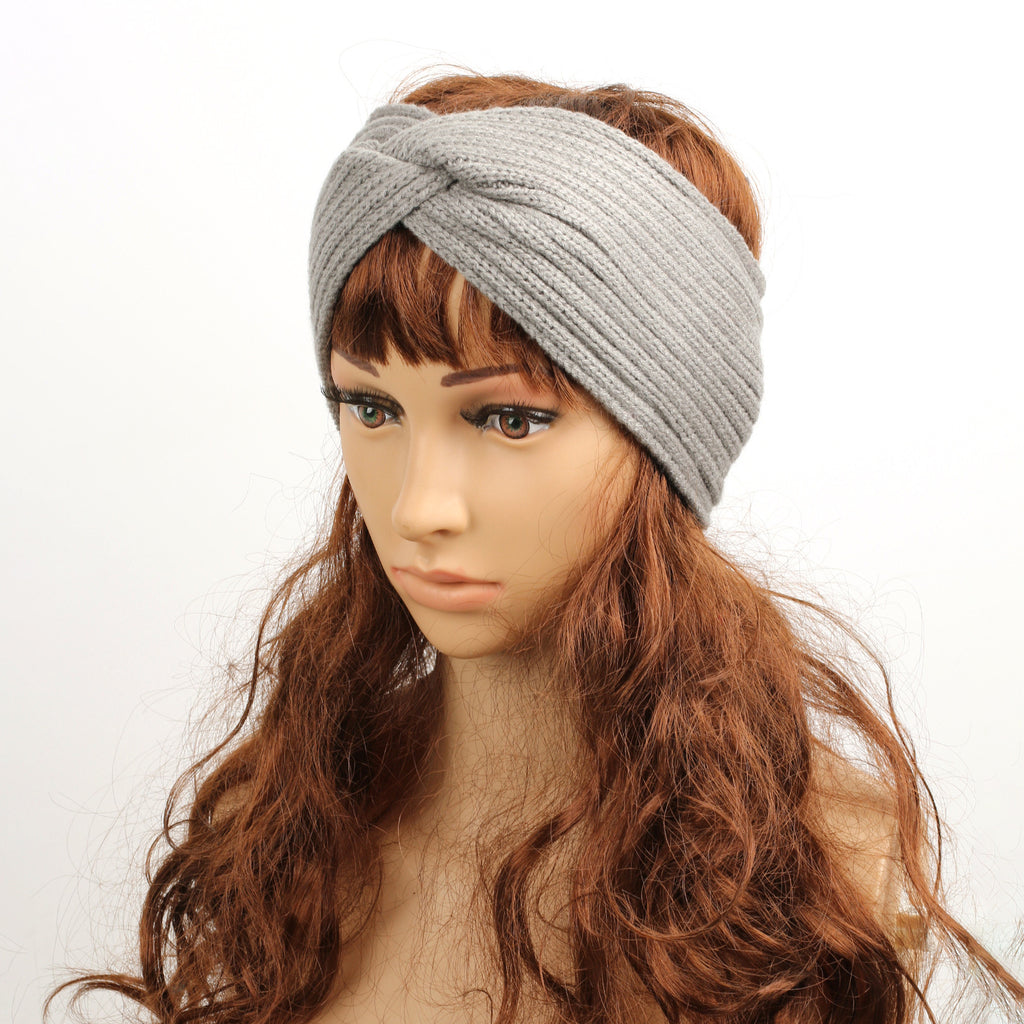 Ribbed Knit Twist Front Ear Warmer - view 10