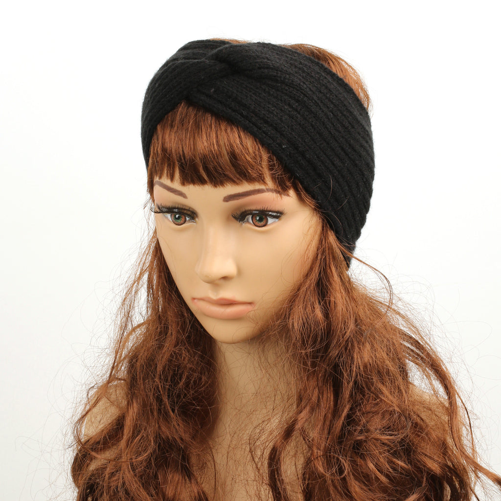 Ribbed Knit Twist Front Ear Warmer - view 11