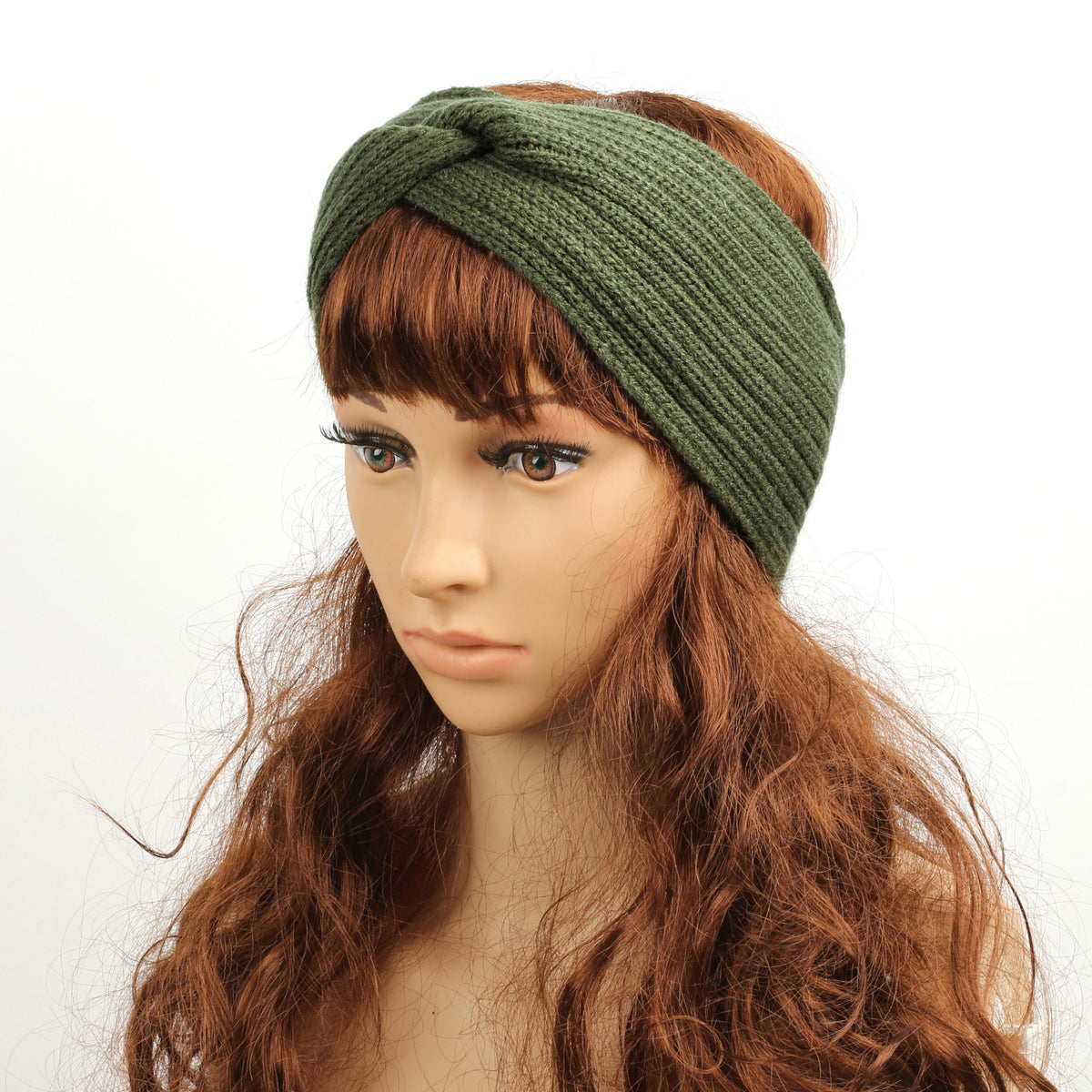 Ribbed Knit Twist Front Ear Warmer - view 12