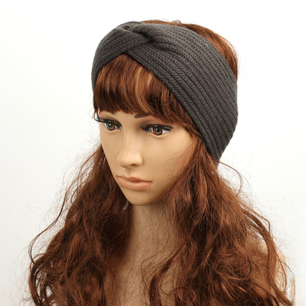 Ribbed Knit Twist Front Ear Warmer - view 13