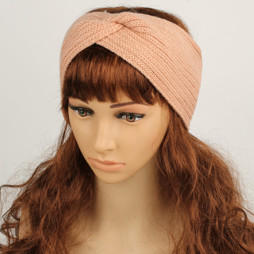 Ribbed Knit Twist Front Ear Warmer - view 18