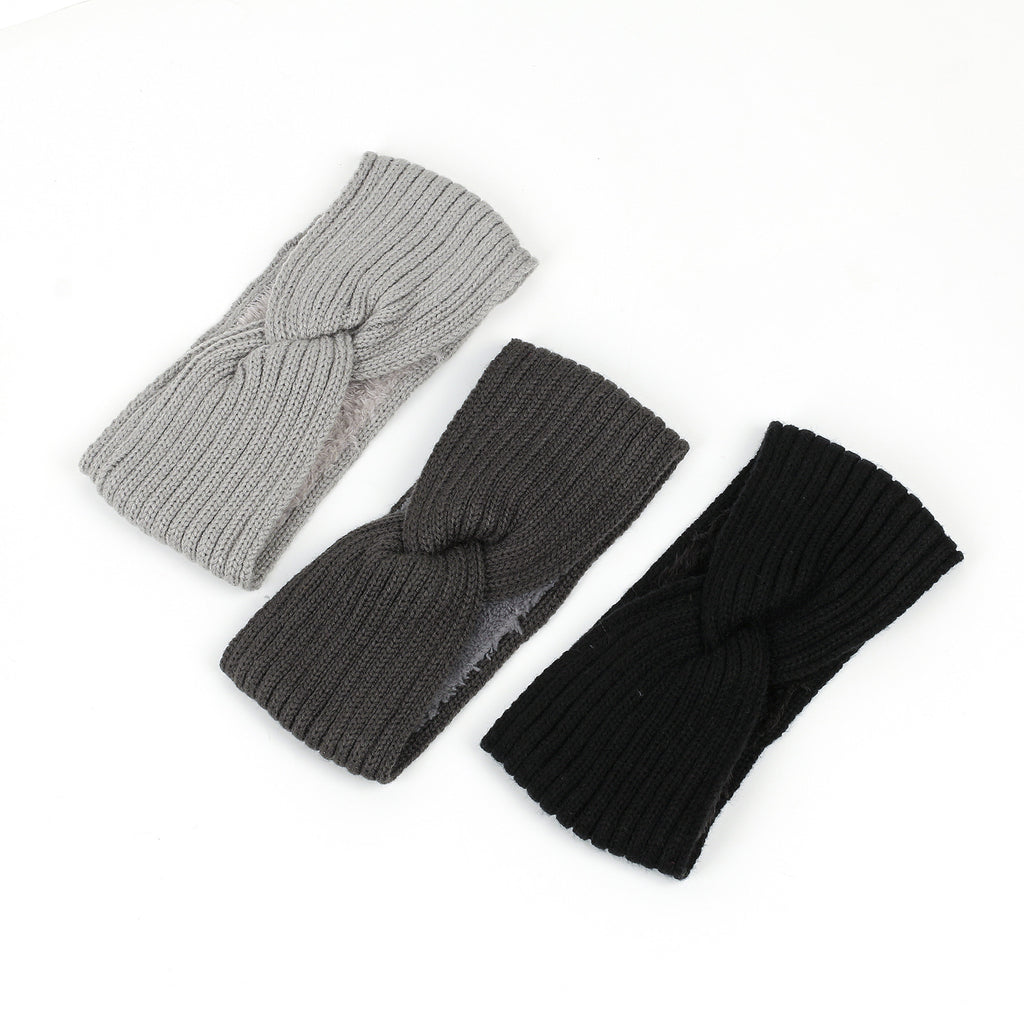 Ribbed Knit Twist Front Ear Warmer - view 21