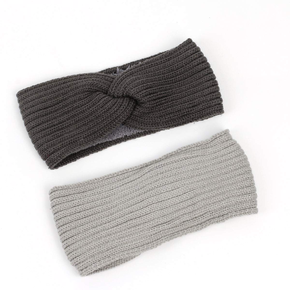 Ribbed Knit Twist Front Ear Warmer - view 5
