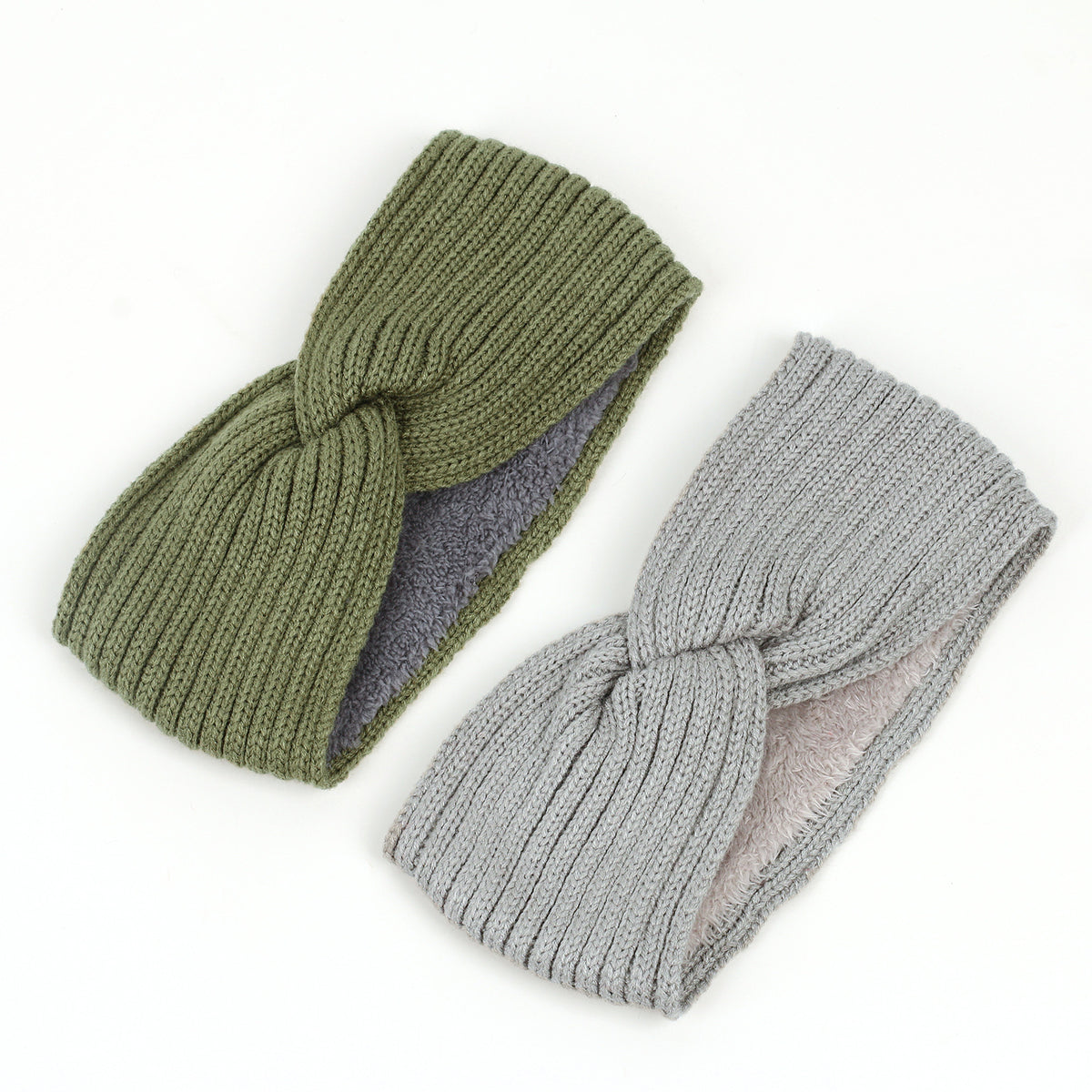 Ribbed Knit Twist Front Ear Warmer - view 6
