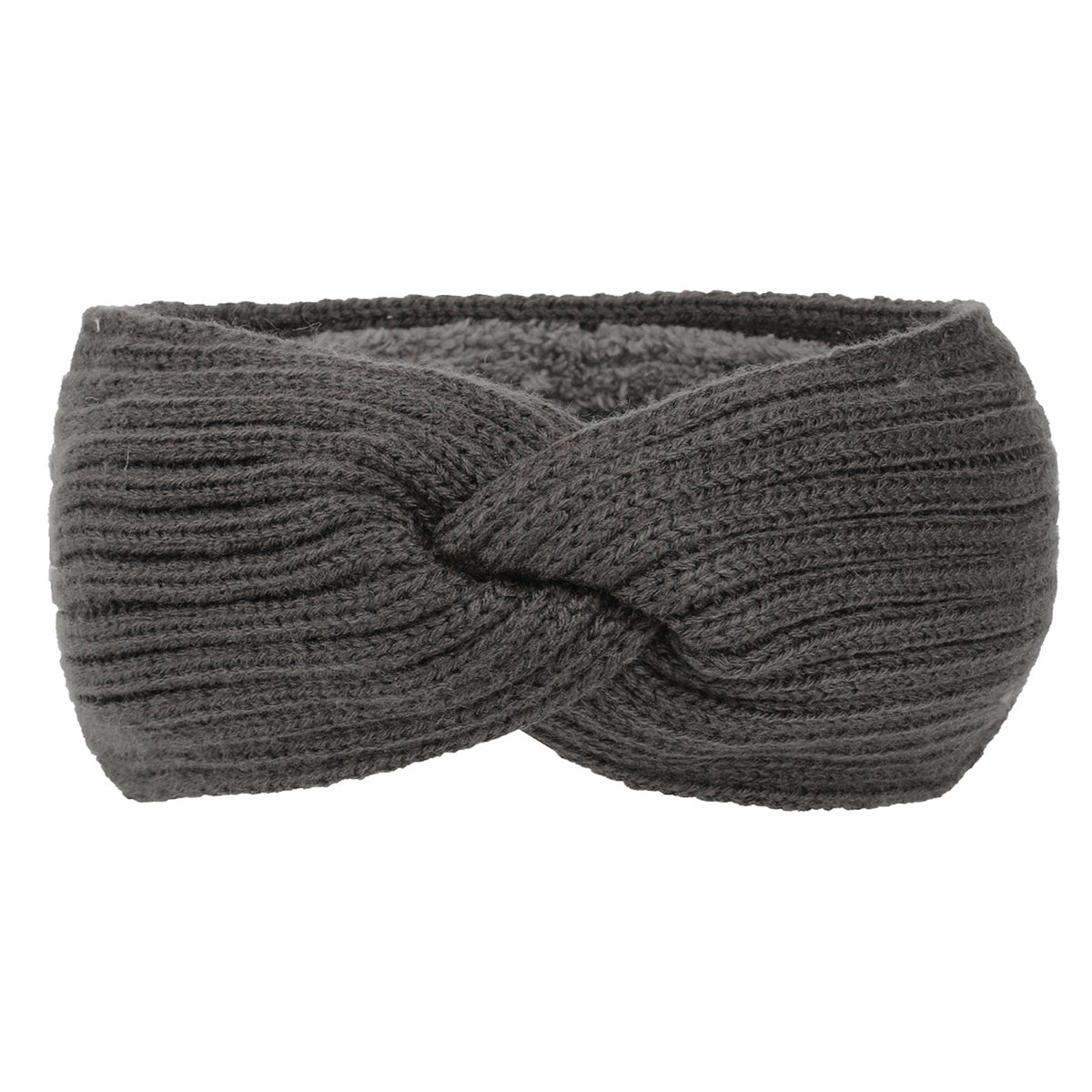 Ribbed Knit Twist Front Ear Warmer - view 8