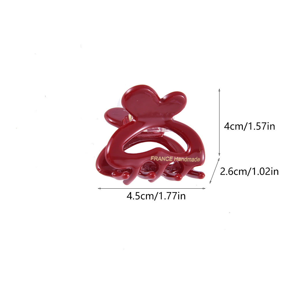 Mini Bunny Ear Claw Clip
