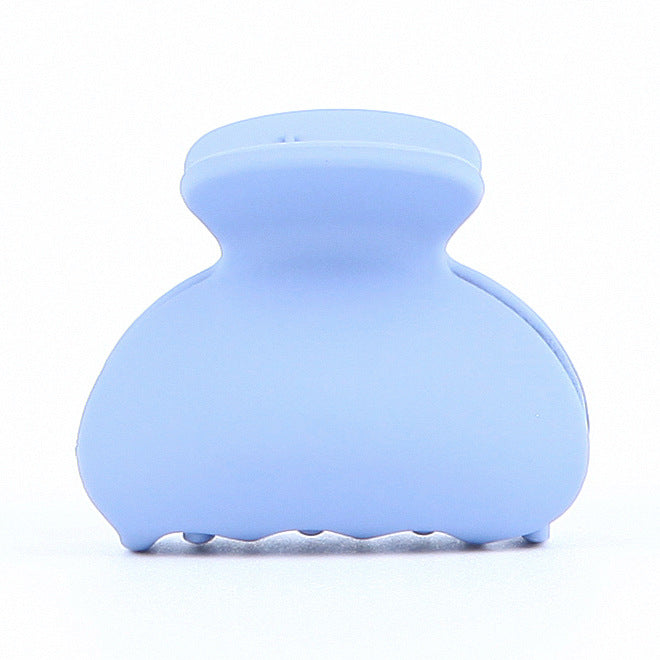 Rounded Matte Mini Hair Claw Clip - Color_04