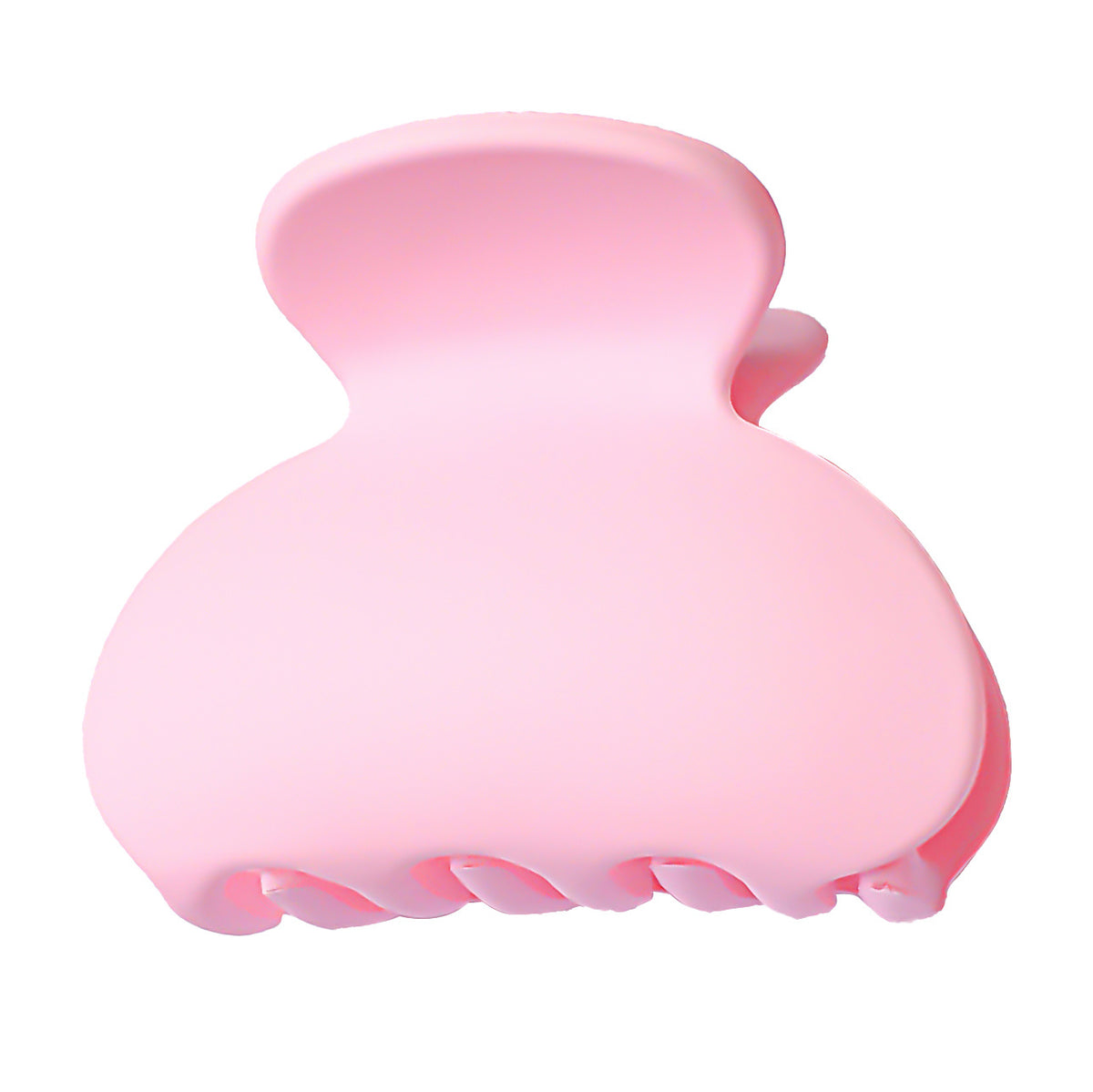 Rounded Matte Mini Hair Claw Clip - Color_14