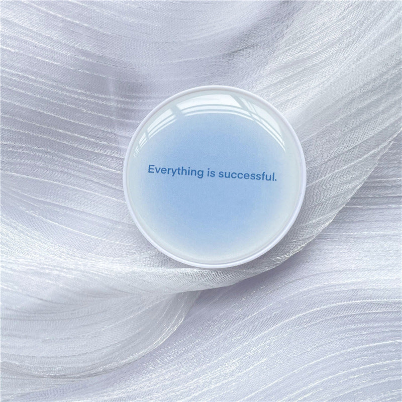Gradient Aura Print Phone Grip - Blue - 1