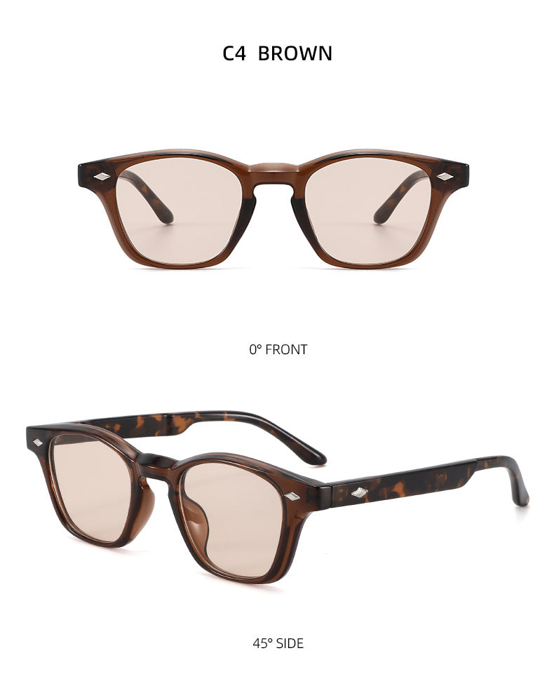 Rounded Square Frame Everyday Sunglasses