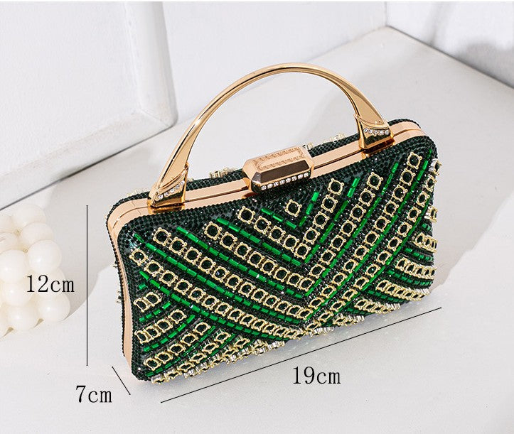 Rhinestone Embellished Evening Handbag - view 1