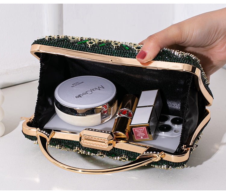 Rhinestone Embellished Evening Handbag - view 2
