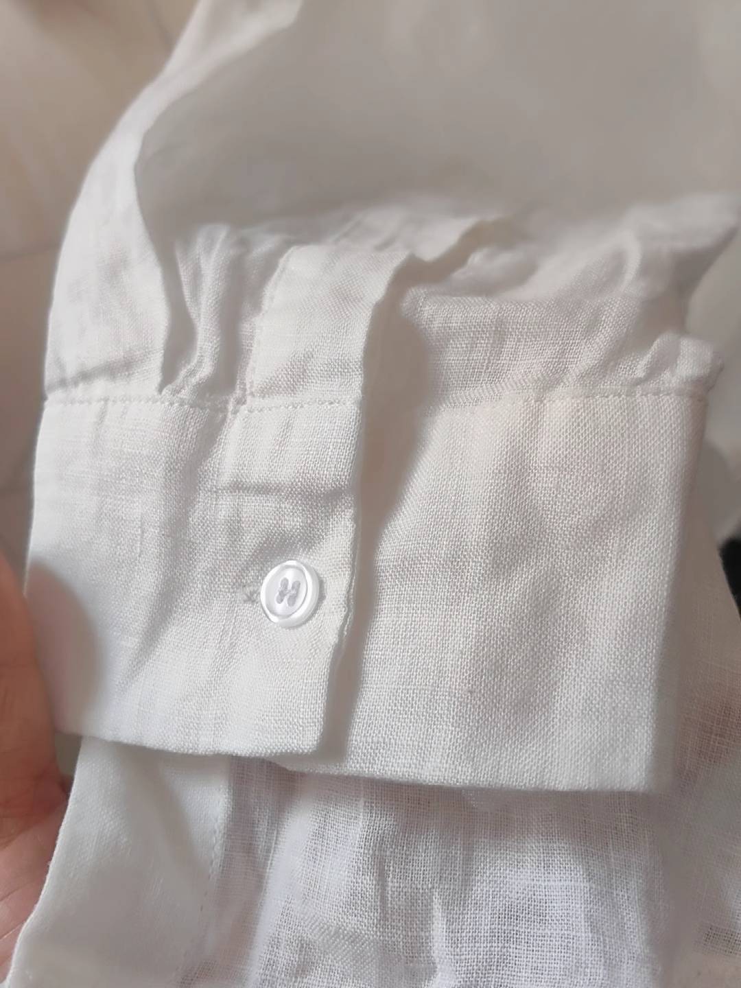 Breezy Linen Weave Oversized Collared Shirt - view 22
