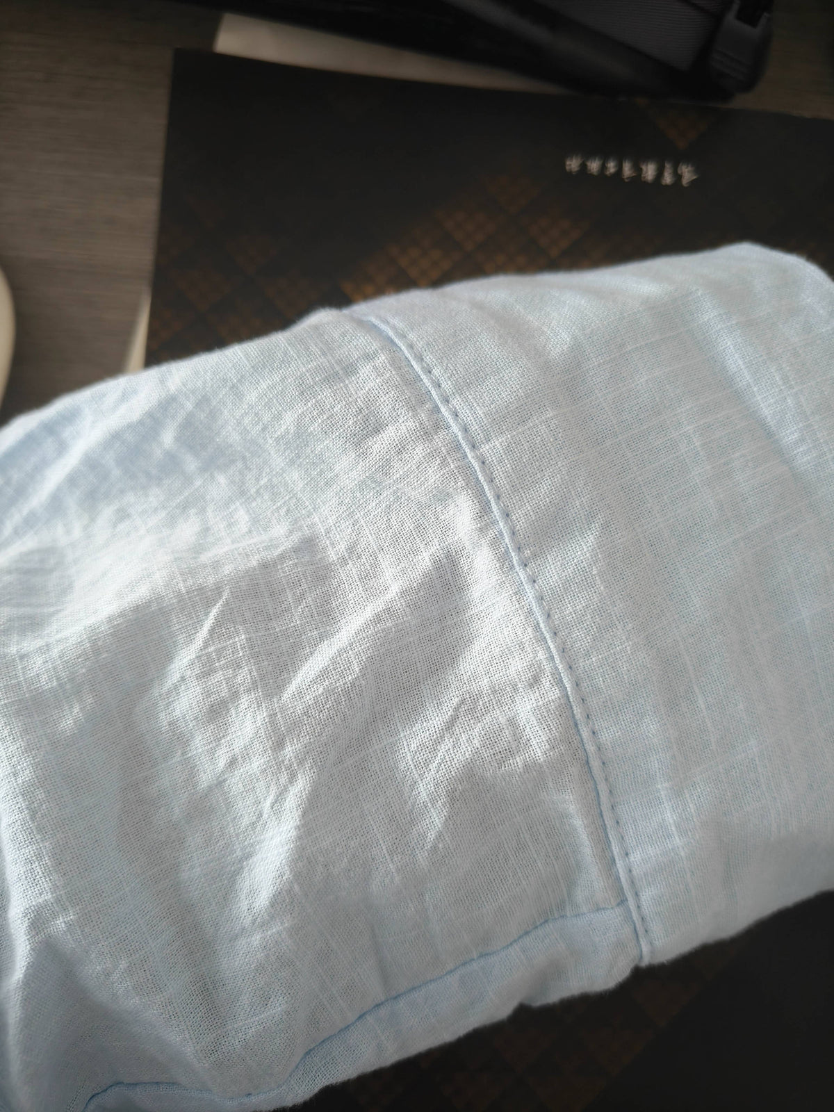 Breezy Linen Weave Oversized Collared Shirt - view 40