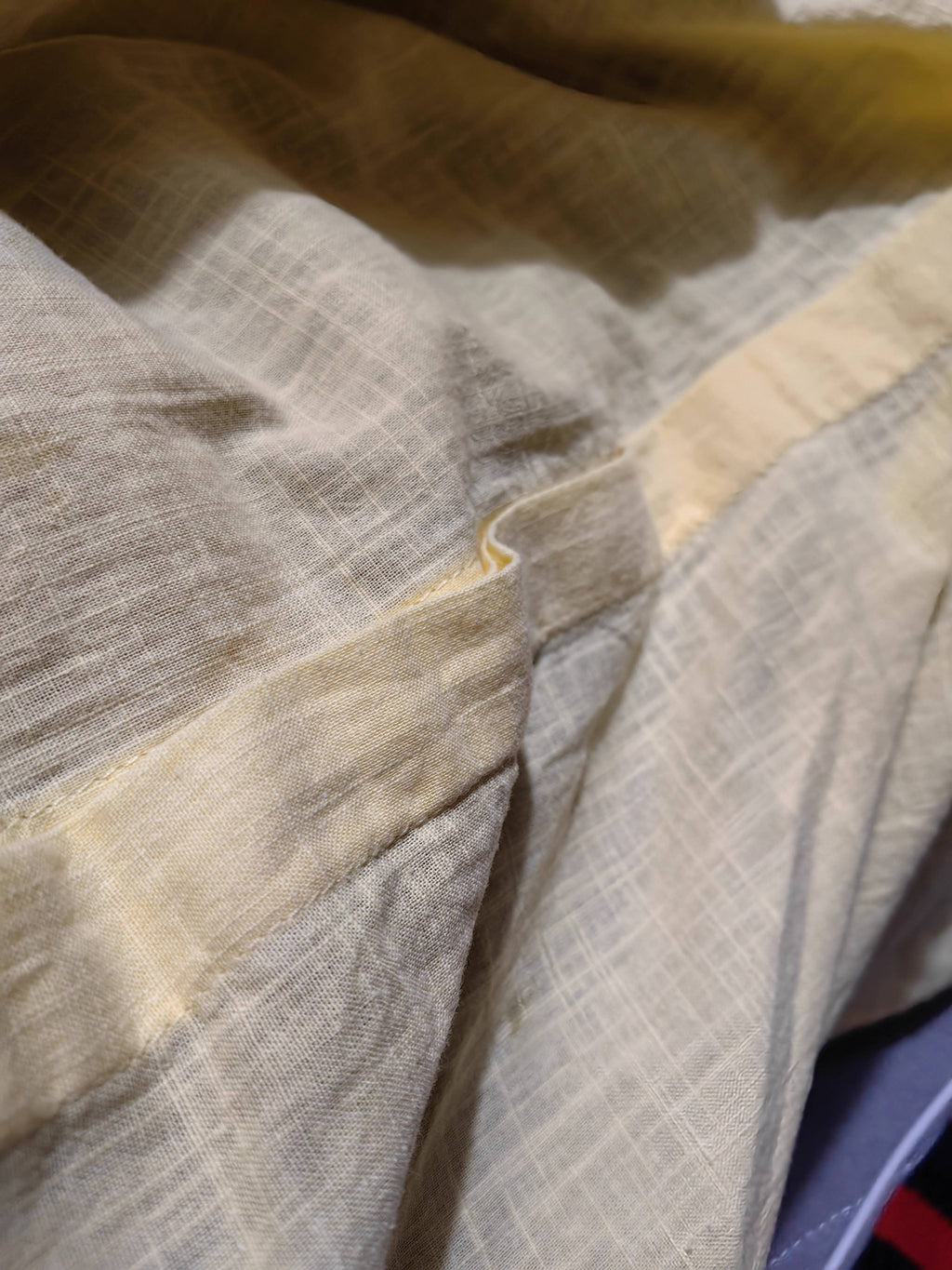 Breezy Linen Weave Oversized Collared Shirt - view 49