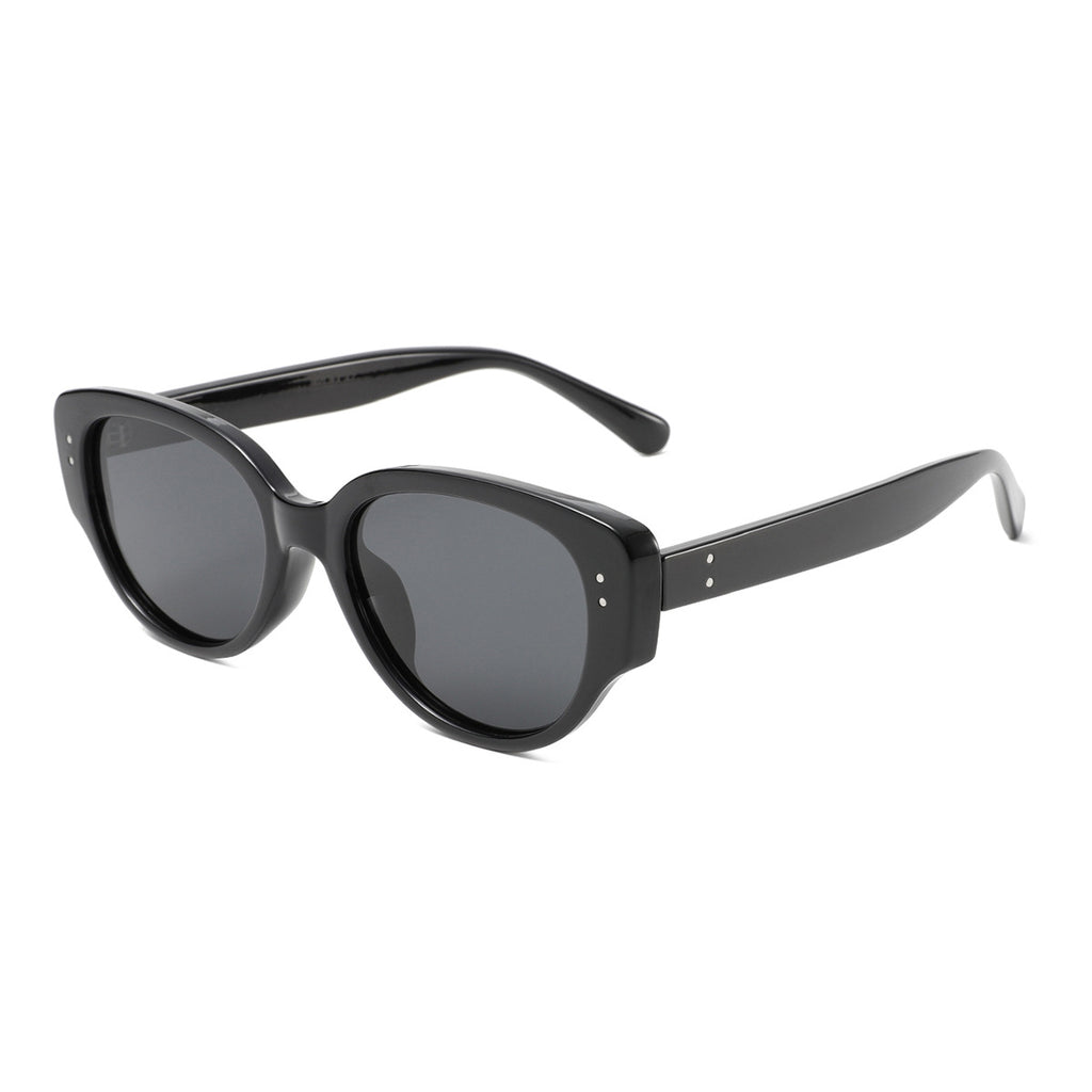Polarized Oval Cat Eye Sunglasses - Color_1