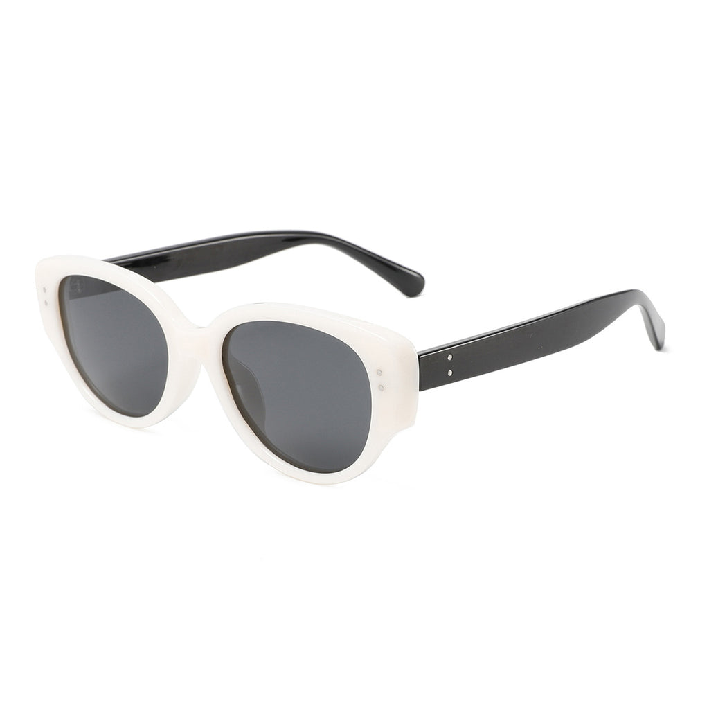 Polarized Oval Cat Eye Sunglasses - Color_5