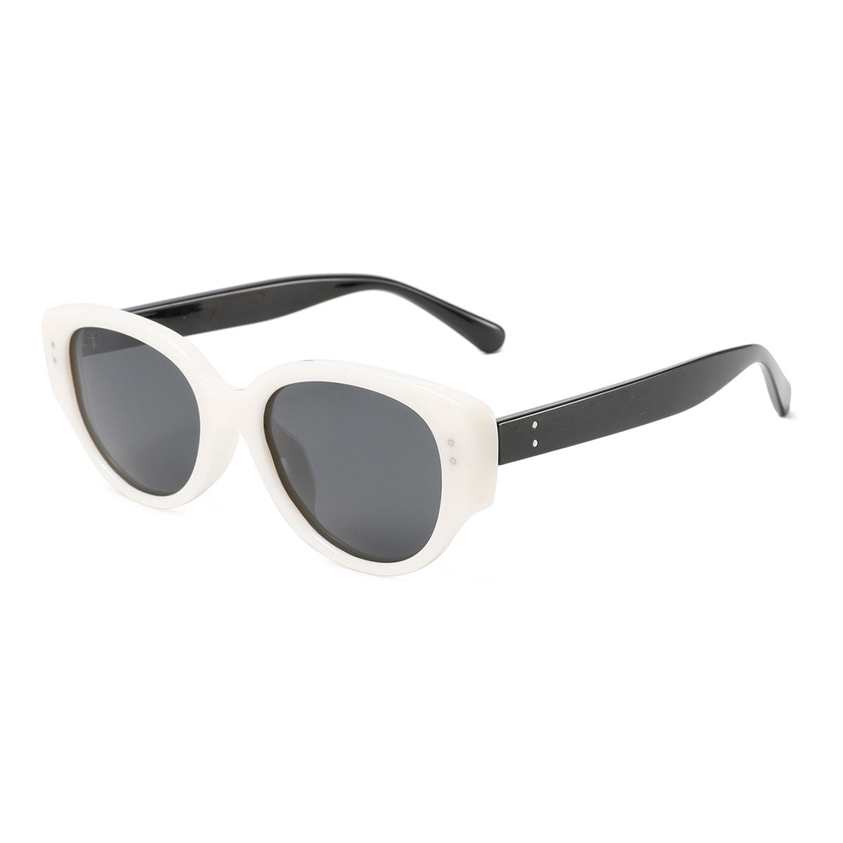 Polarized Oval Cat Eye Sunglasses - Color_5