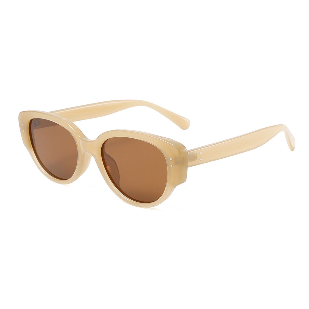 Polarized Oval Cat Eye Sunglasses - Color_6