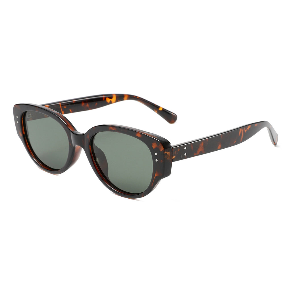 Polarized Oval Cat Eye Sunglasses - Color_7