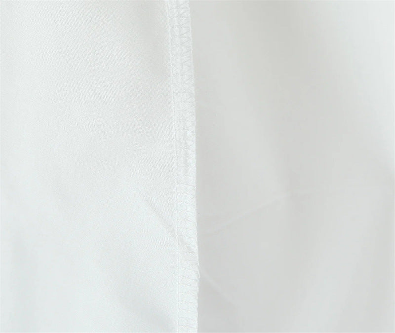 Bandeau Neckline Full Skirt Midi Party Dress - white - 11