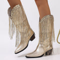 Gold Mid-Heel
