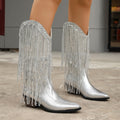 Silver Mid-Heel