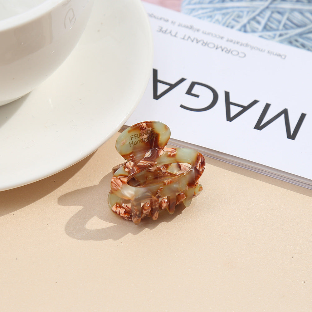 Vintage Acetate Hair Claw Clip Collection - Color_12