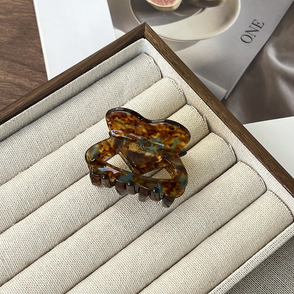 Vintage Acetate Hair Claw Clip Collection - Color_27