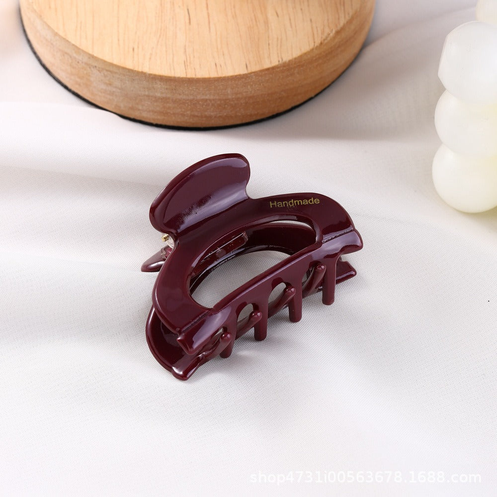 Vintage Acetate Hair Claw Clip Collection - Color_32