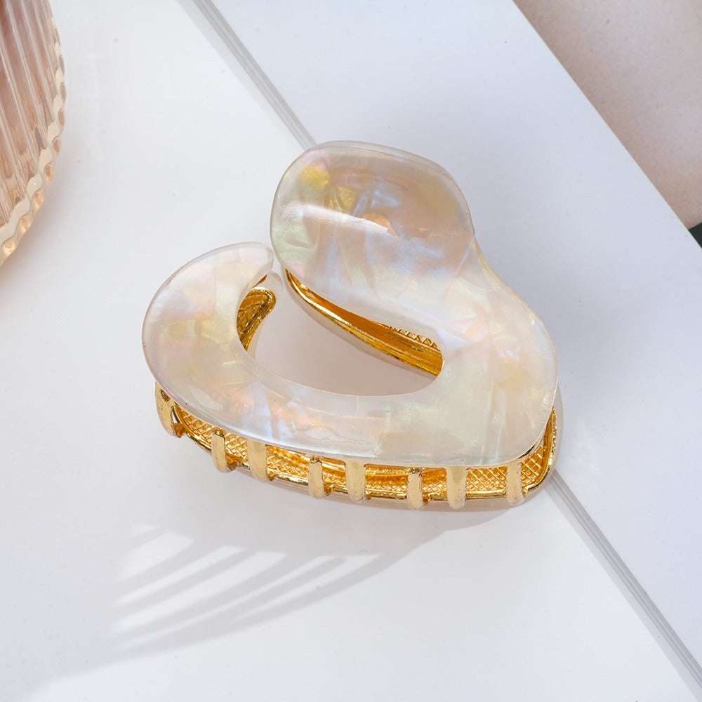 Vintage Acetate Hair Claw Clip Collection - Color_39