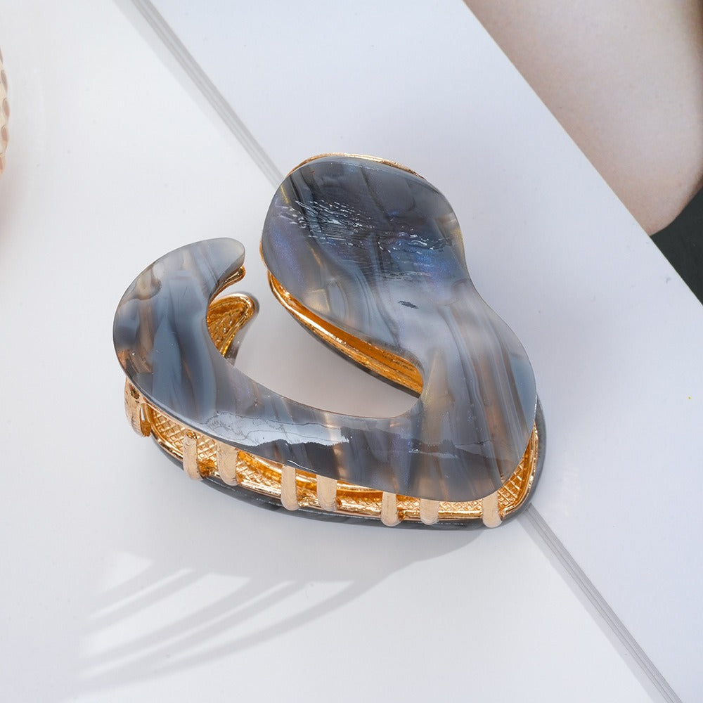 Vintage Acetate Hair Claw Clip Collection - Color_45