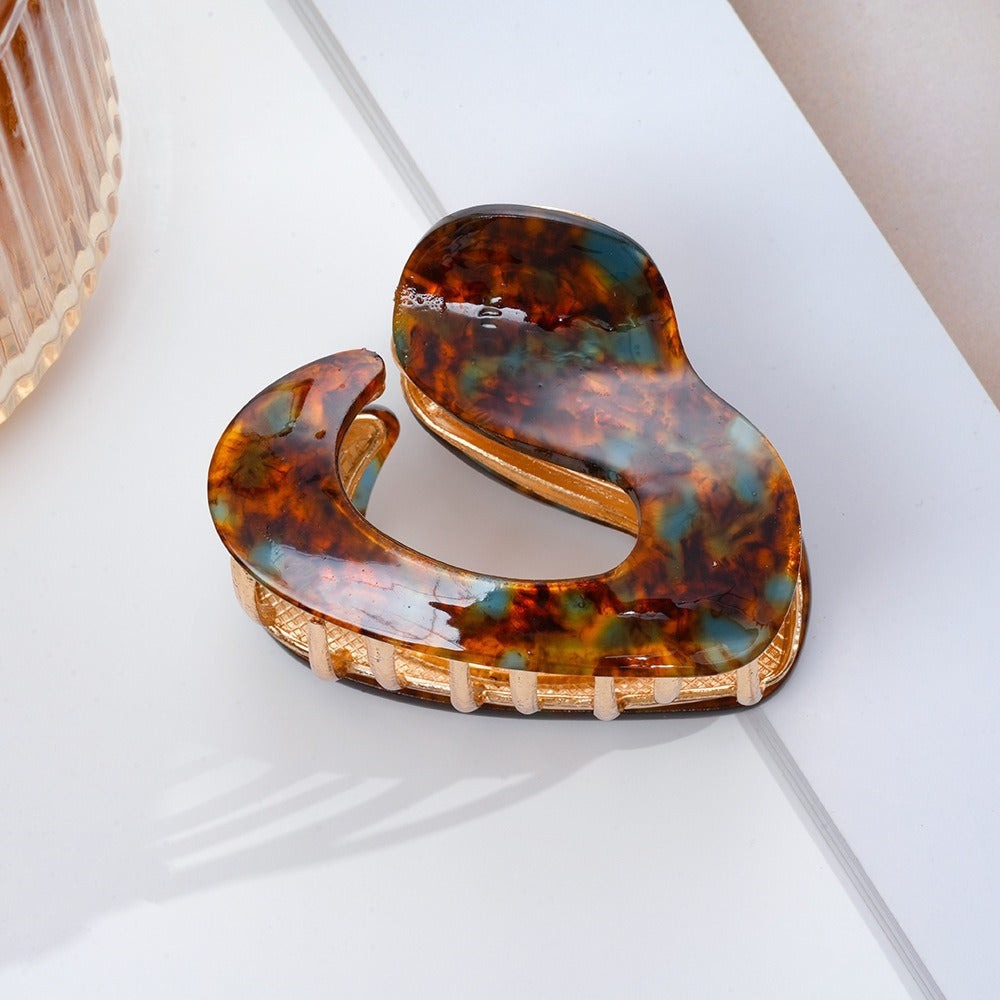 Vintage Acetate Hair Claw Clip Collection - Color_48