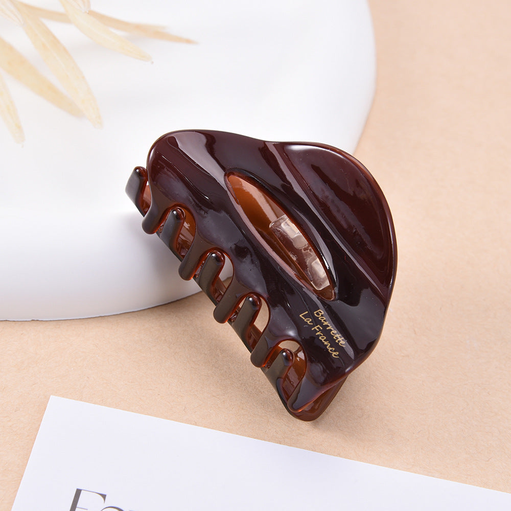 Vintage Acetate Hair Claw Clip Collection - Color_50
