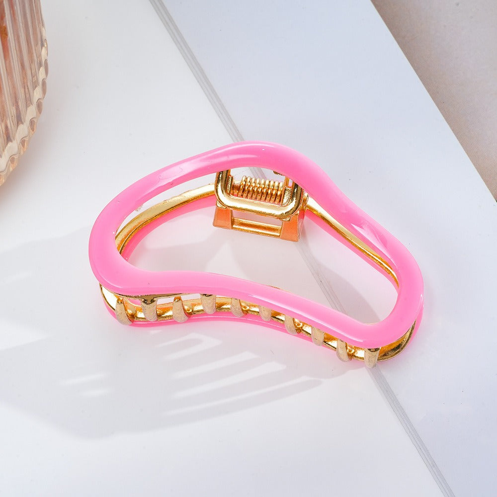Vintage Acetate Hair Claw Clip Collection - Color_54