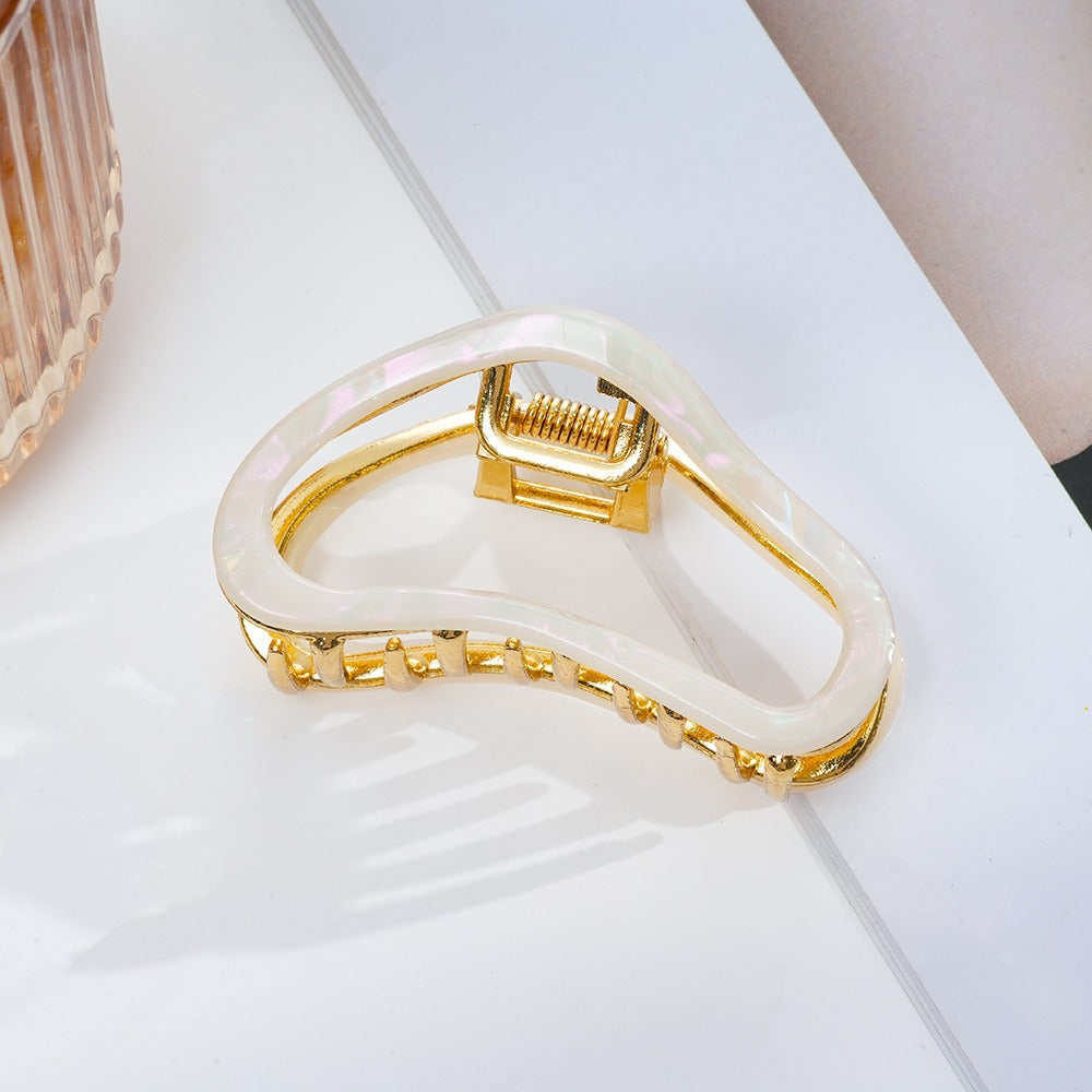 Vintage Acetate Hair Claw Clip Collection - Color_57