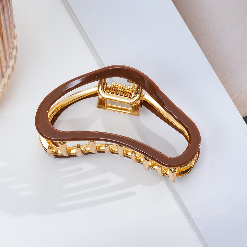 Vintage Acetate Hair Claw Clip Collection - Color_58