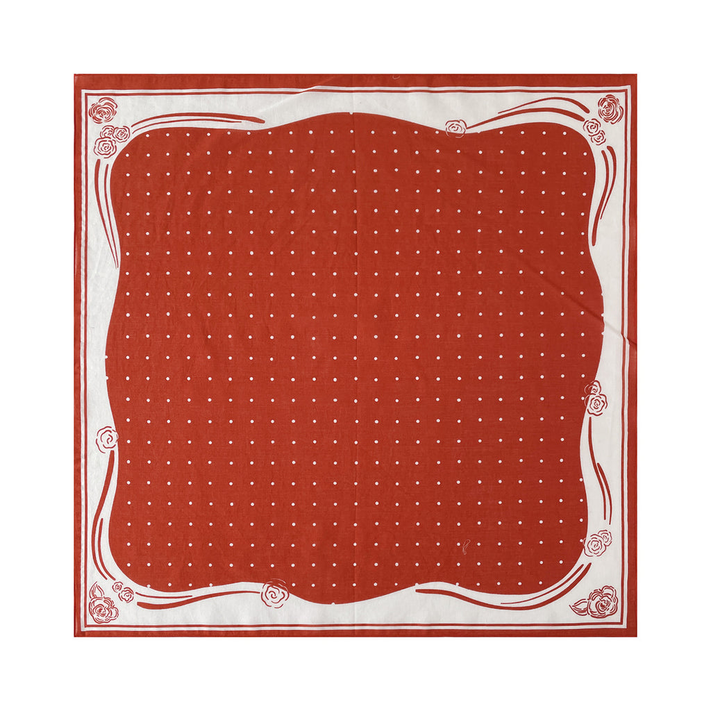 Geometric Patchwork Print Cotton Bandana - NO-1