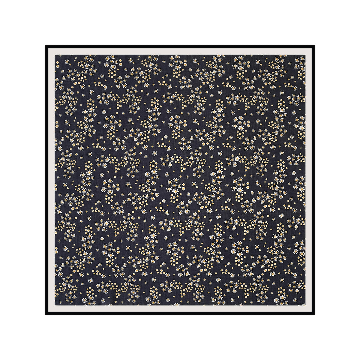 Geometric Patchwork Print Cotton Bandana - NO-4