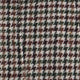 Houndstooth Pleated Mini Skirt - Brown - 7